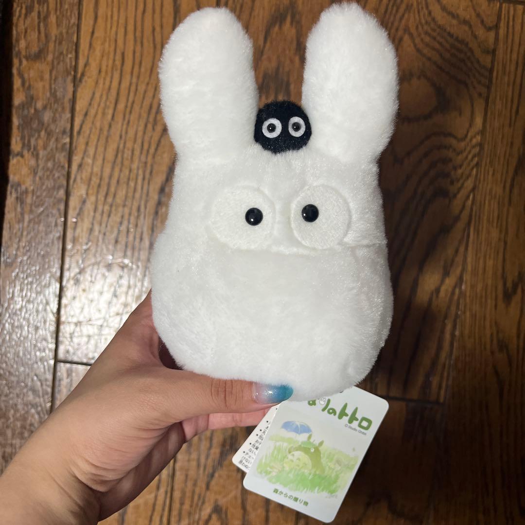 My Neighbor Totoro White Totoro Plush Mascot