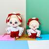 niannyyhouse 20cm Plush Toy Clothes - Witch Costume - Kimono, Headband, Blouse, Skirt - Dress-up - Cotton Doll - Accessories (20cm)