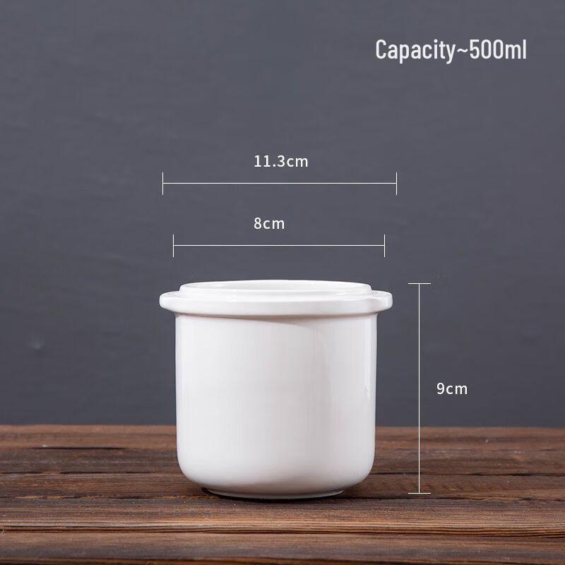 Wutuo Double Boiler Stew Pot Inner Pot and Lid Set