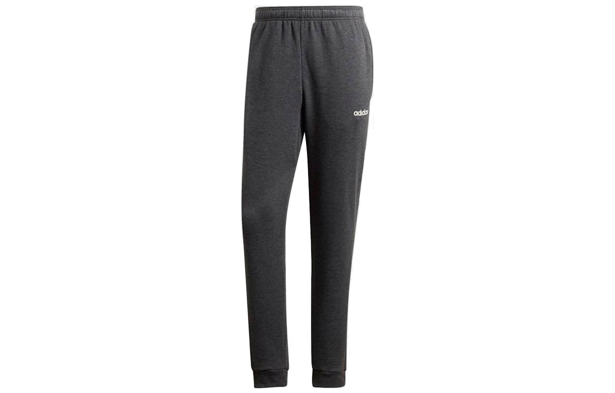 Adidas Knitted Sweatpants Men s Dark Gray Moderate Cuffed Pants EI5563 S