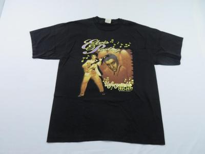 Elvis Presley Unforgettable Black T-shirt Sz XL 1990s