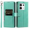 Cover for Xiaomi Redmi Note 13 Pro 5G 4G,POCO X6 5G M6 Pro 4G Retro PU Leather Flip Wallet Phone Case Multi Card Slots