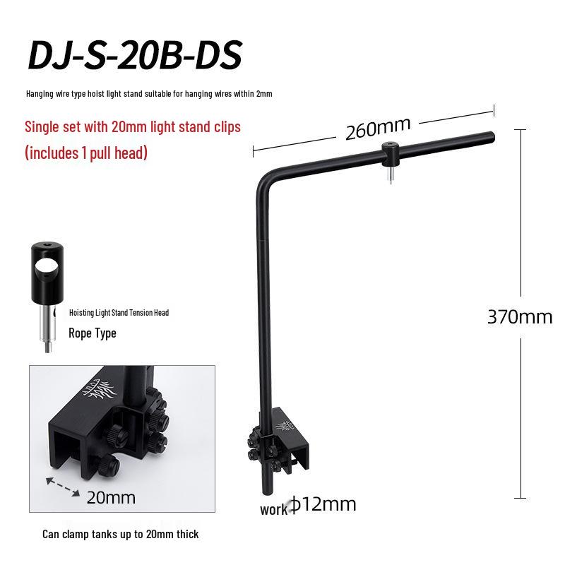 Willcon WeekAqua Single-Arm Pendant Light for Aquatic Plants and Aquariums