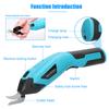 Handheld Electric Cloth Cutter Brush Motor Portable Fabric Cutting Machine Sponge Leather Aluminium
