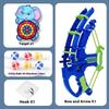 Children's Bow and Arrow Crossbow Dart Board Sticky Ball Target Shooting Outdoor Indoor Toys