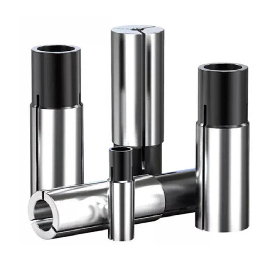 1/2" 1/4" 1/8" Collet Adaptor Shank Reducer Bit CNC Spindle Router 4/6/8/10mm Milling Cutter Toolholding  Chuck Adapter