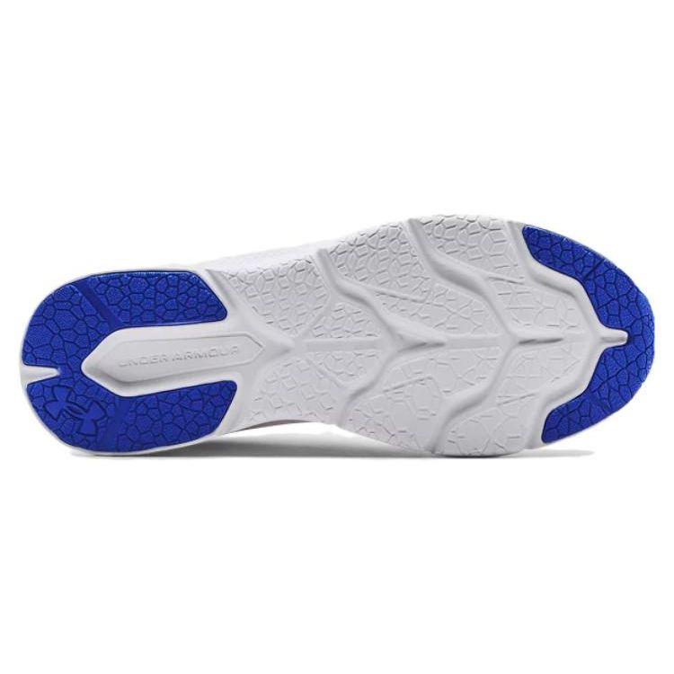 Under Armour UA Shadow Round Toe Lace-Up Mesh Low-Top Running Shoes Men Sneakers White Blue 3024137-103