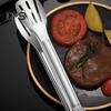 Super Wind Food Tongs Anti-heat Easy To Grip Portable Stainless Steel Food Tongs Kitchen Utensils