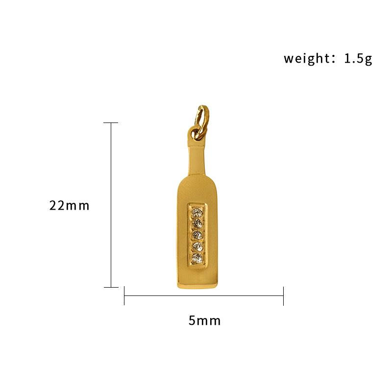 Halloween Ghost Pumpkin Spider Pendant 18K Gold Plated Stainless Steel Jewelry Diy Accessories