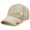 Letter Embroidered Mesh Breathable Baseball Cap Unisex Summer Meshes Peaked Cap Outdoor Leisure Sun Protection Mesh Sun Hat