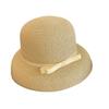 French Weaving Cap Beach Bucket Sun Hat Fashion Visor Basin Cap  Travel
