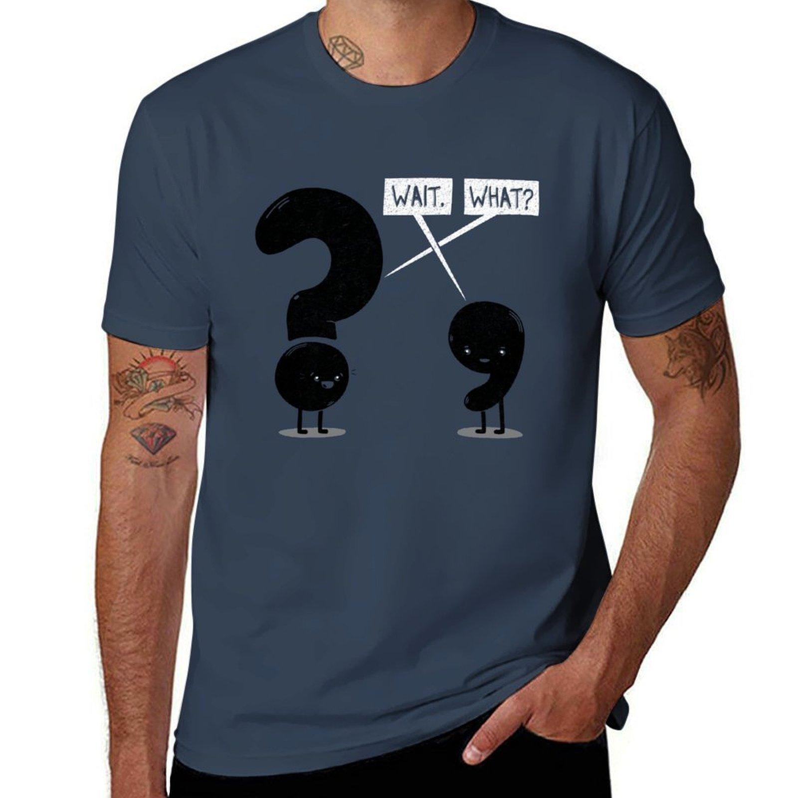 WaitWhat TShirt Casual Daily Wear Short Sleeve Top S