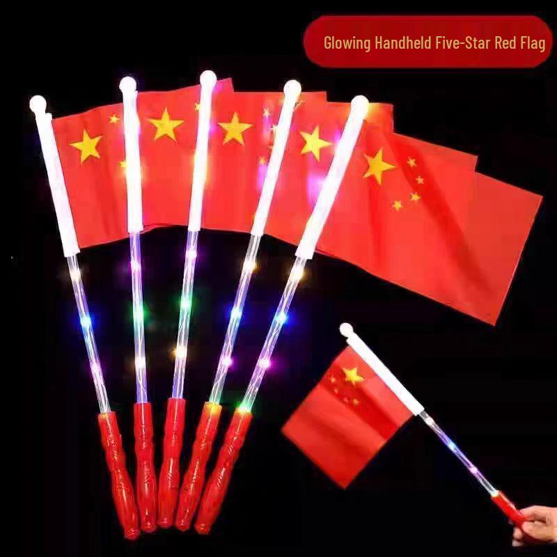 

National Day Star Fluorescent Light Stick - Concert & Event Glow Toy