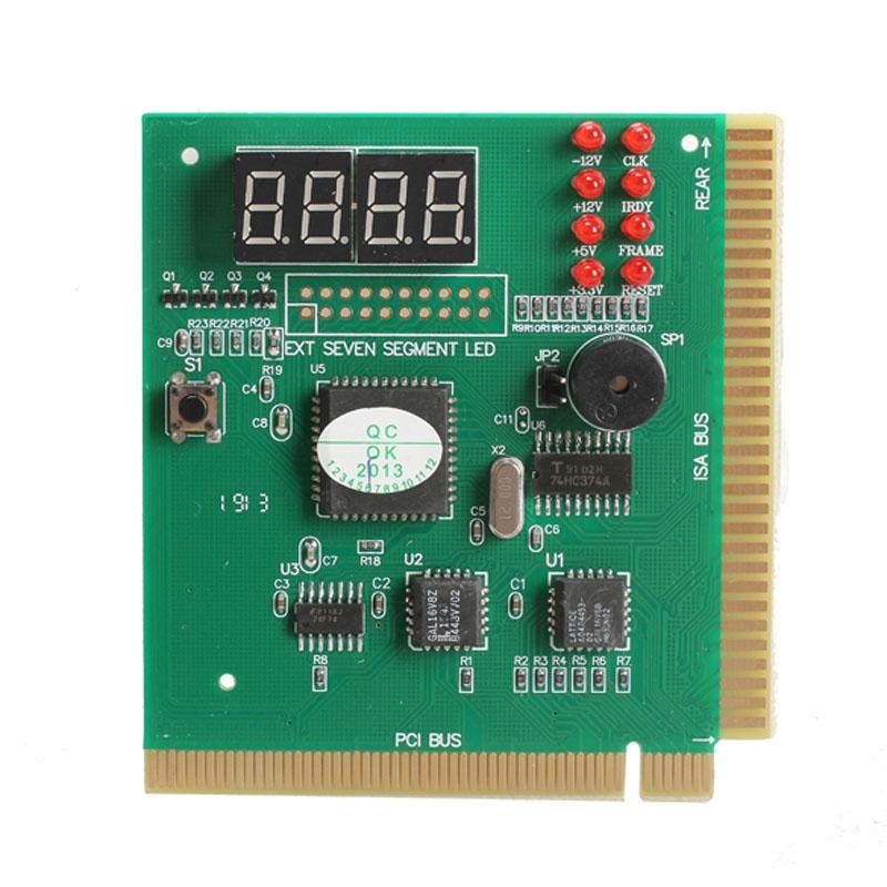 

4-Digit PCI Post Card LCD Display PC Analyzer Diagnostic Card Motherboard Post Tester Computer Analysis Networking Tools