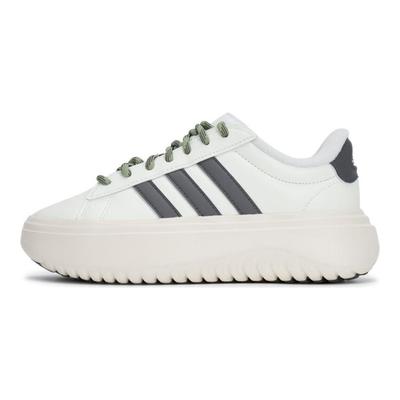 Grand Court Platform Ivory Black Women Sneakers Cream IH2427