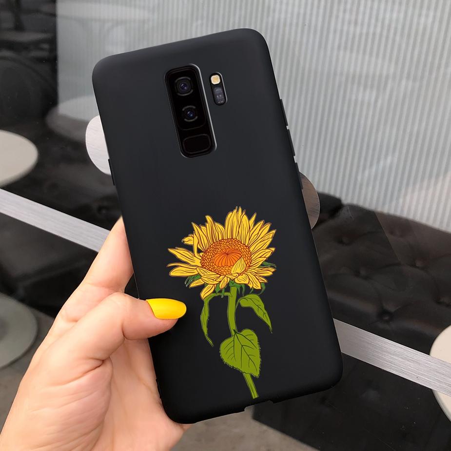 For Samsung Galaxy S9 S9+ Case Cute Fashion Cartoon Girls Cover Silicone Soft TPU Phone Case For Samsung S9 Plus S9+ Fundas Capa