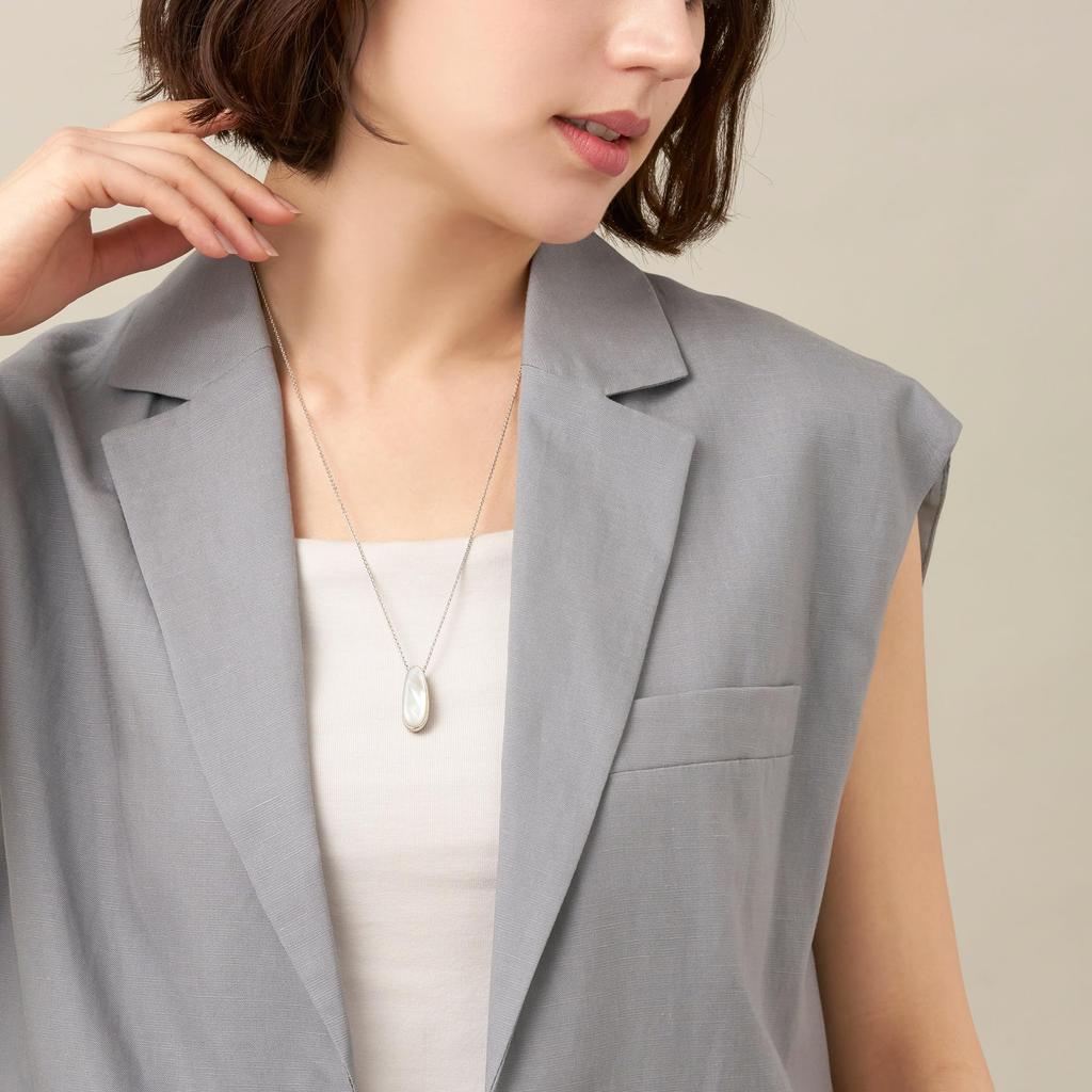 Shell Necklace VBMP563260MP Elegant Gift [Vendome Boutique] [Official] Women's