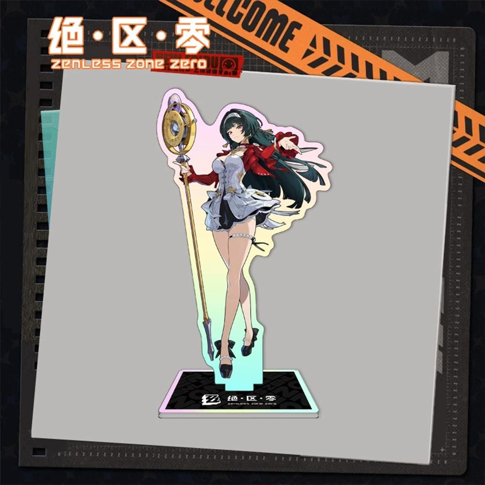 Zenless Zone Zero Nicole Demara Zhu Yuan Anime Acrylic Stand Sign Ellen Joe Ben Bigger Collect Desktop Decoration Keychain Gifts