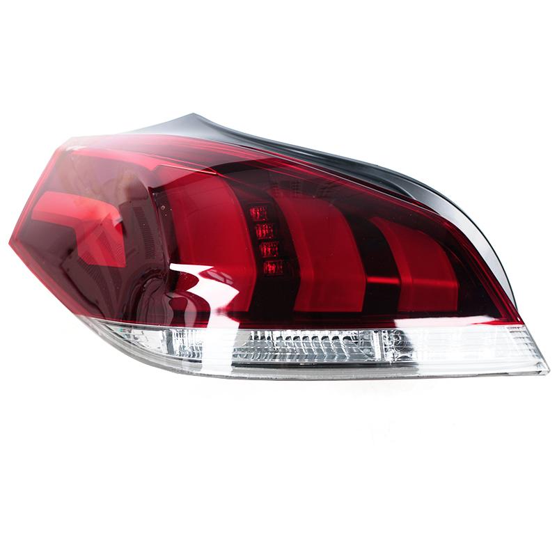 Car Taillight Accessories For Peugeot 508 2016 2017 2018 Tail Light Brake Light Rear Bumper Light Stop Warning Lamp