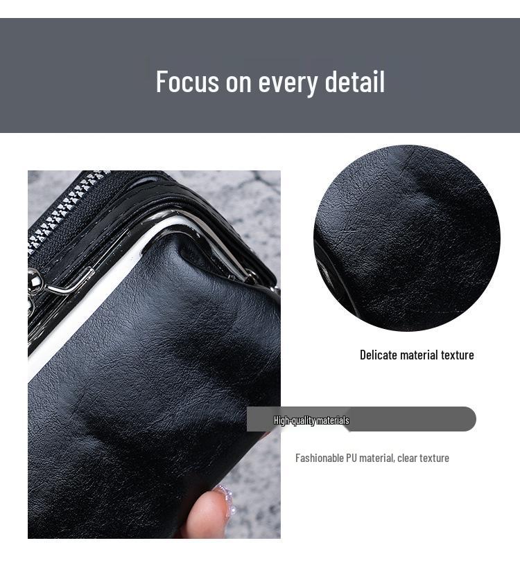 Women's Large Capacity Wristlet Wallet with Card Holder and Money Clip