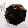 1pc Batman, Samurai Automatic Folding Umbrella - Compact 8-Rib Design, Durable Plastic & Iron1259L