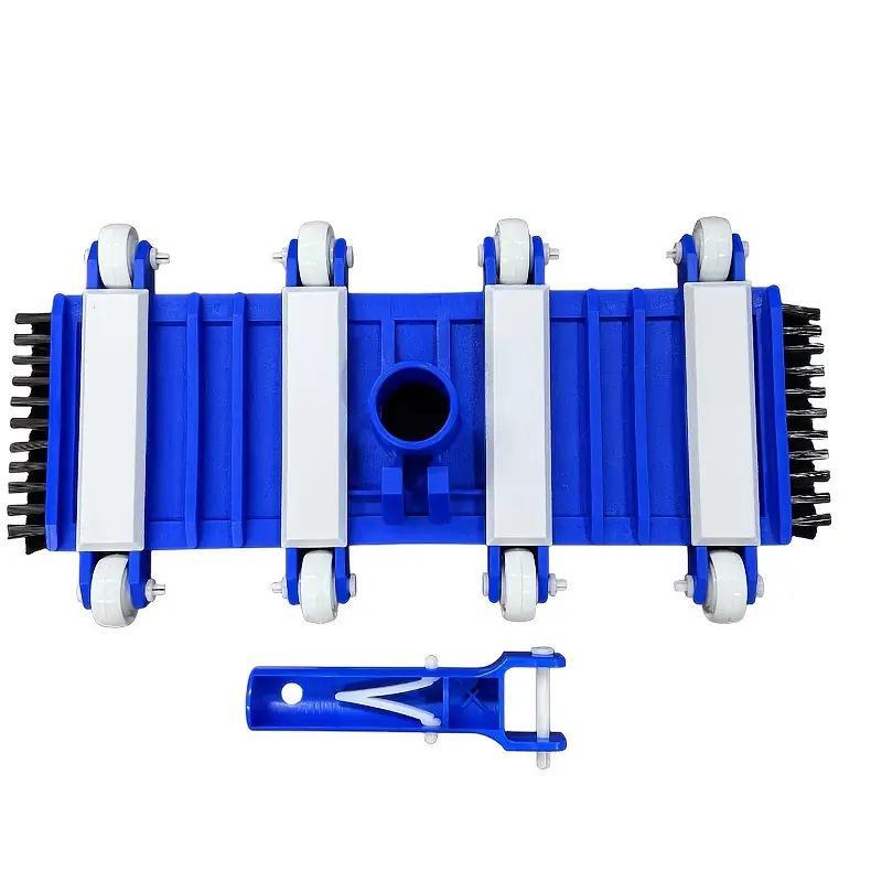 14 Inch Swimming Pool Wall Floor Cleaning Brush Durable Scrubber Tool for Indoor Outdoor Home Pool Spa Hot Tub