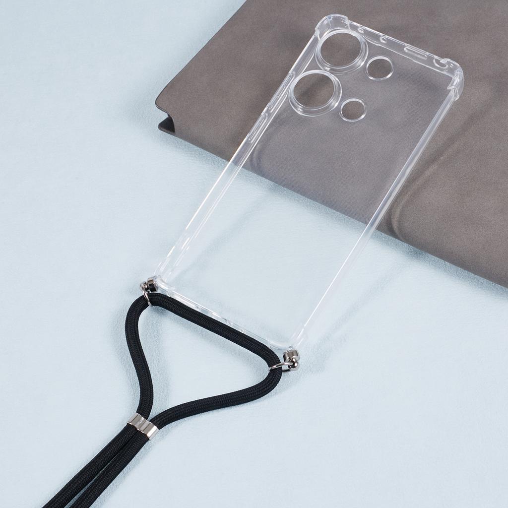 For Xiaomi Redmi Note 13 Pro 4G/Poco M6 Pro 4G Clear Case TPU Anti-scratch Phone Protective Cover