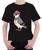 Cool Dove Sunglasses Sakura Fishing Hat Japan Streetwear Bird Kids T-Shirt