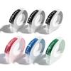Embossing Label Tape Waterproof Embossing Tape Embossing Labels Easy to Use for Labeling Machine