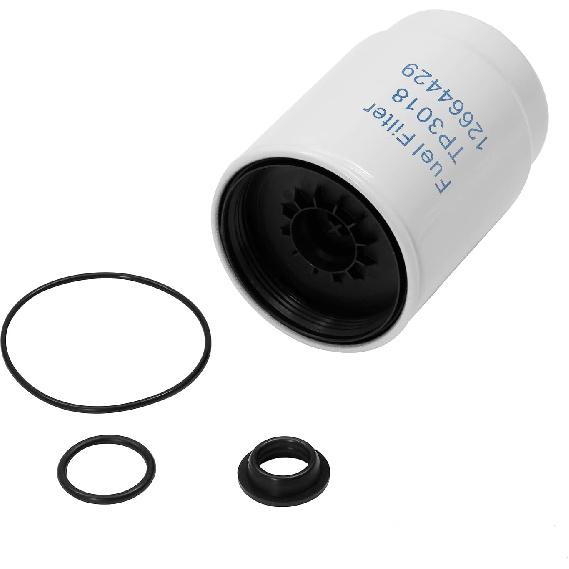6.6 Duramax Diesel Fuel Filter With Seals | For 2001-2016 Chevy Silverado 2500 HD 3500 HD Express GMC Sierra 2500HD 3500HD Savana | Replaces# TP3018,
