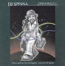12inch Record DJ SPINNA - Tribute To The Q (Pt. 1) BD1005 Tube Records 1983 Japan Soul/Funk Used