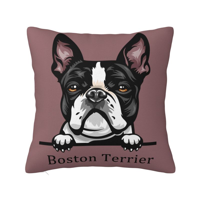 Modern Jack Russell Terrier Dog Cushion Cover Polyester Throw Pillow Case Decoration