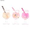 1/2Pc Mini Noctilucent Drink Ice Cream Cups Model Pretend Play Mini Food Doll Accessories Fit Play House Toy Dollhouse Miniature
