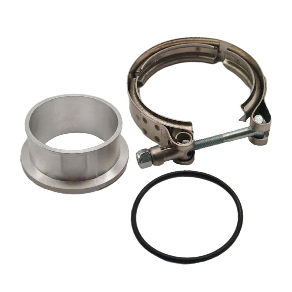Aluminum Turbo Compressor V-band Flange Clamp For Holset HX35 HX35W HX40 серебряный