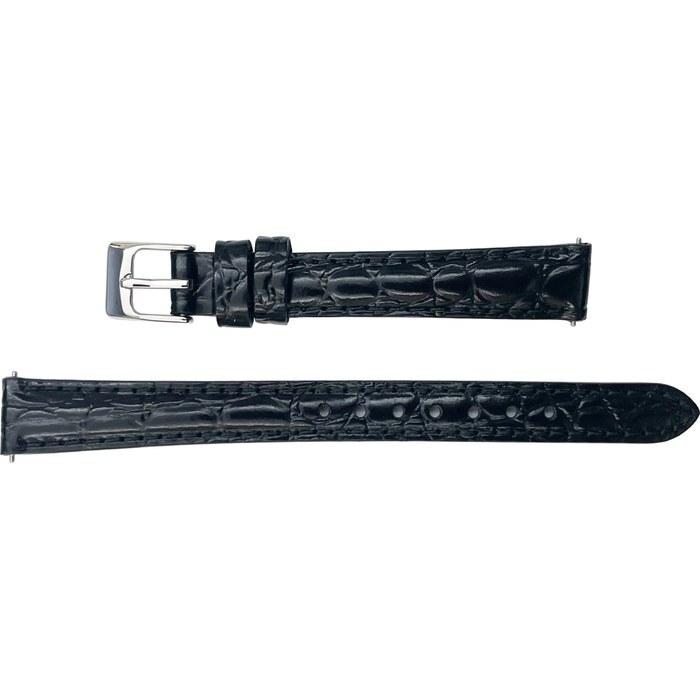 Seiko Watch Band 12mm 13mm 14mm RS09C Cowhide Crocodile Pattern Cut/Glazing Smart Change Women's Black Brown Light Brown Blue Green Orange