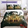 3pcs The Last of Us Bedding Set Duvet Cover Closure Includes 1 Duvet Cover & 2 Pillowcases, Soft and Comfortable for All Seasons.