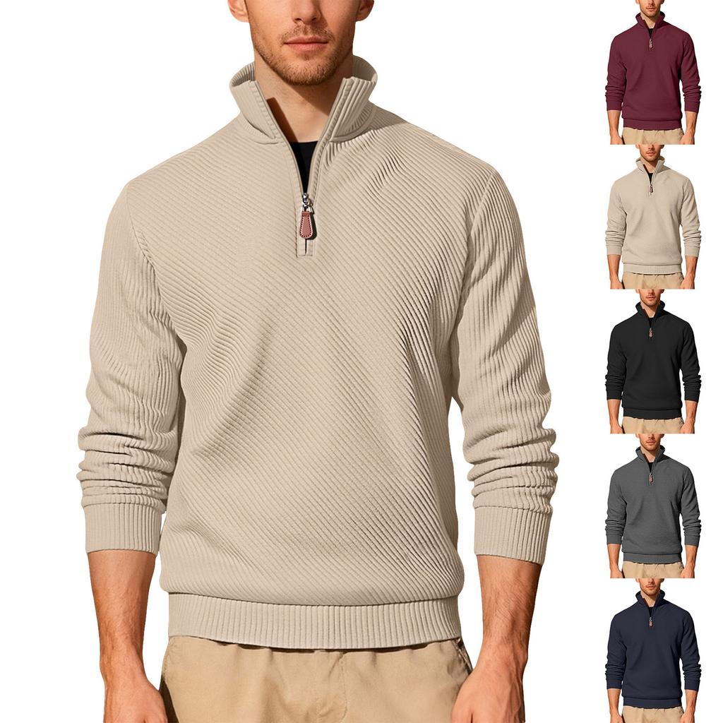 Men's Casual Oversized Hoodie With Turned-Up Collar