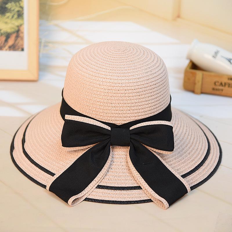 Sun Hat Outdoor Folding Straw Hat Tide 