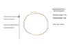 Copper Plated Gold Retro Color Block Drip Oil Necklace - Fashionable Jewelry Clavicle Chain