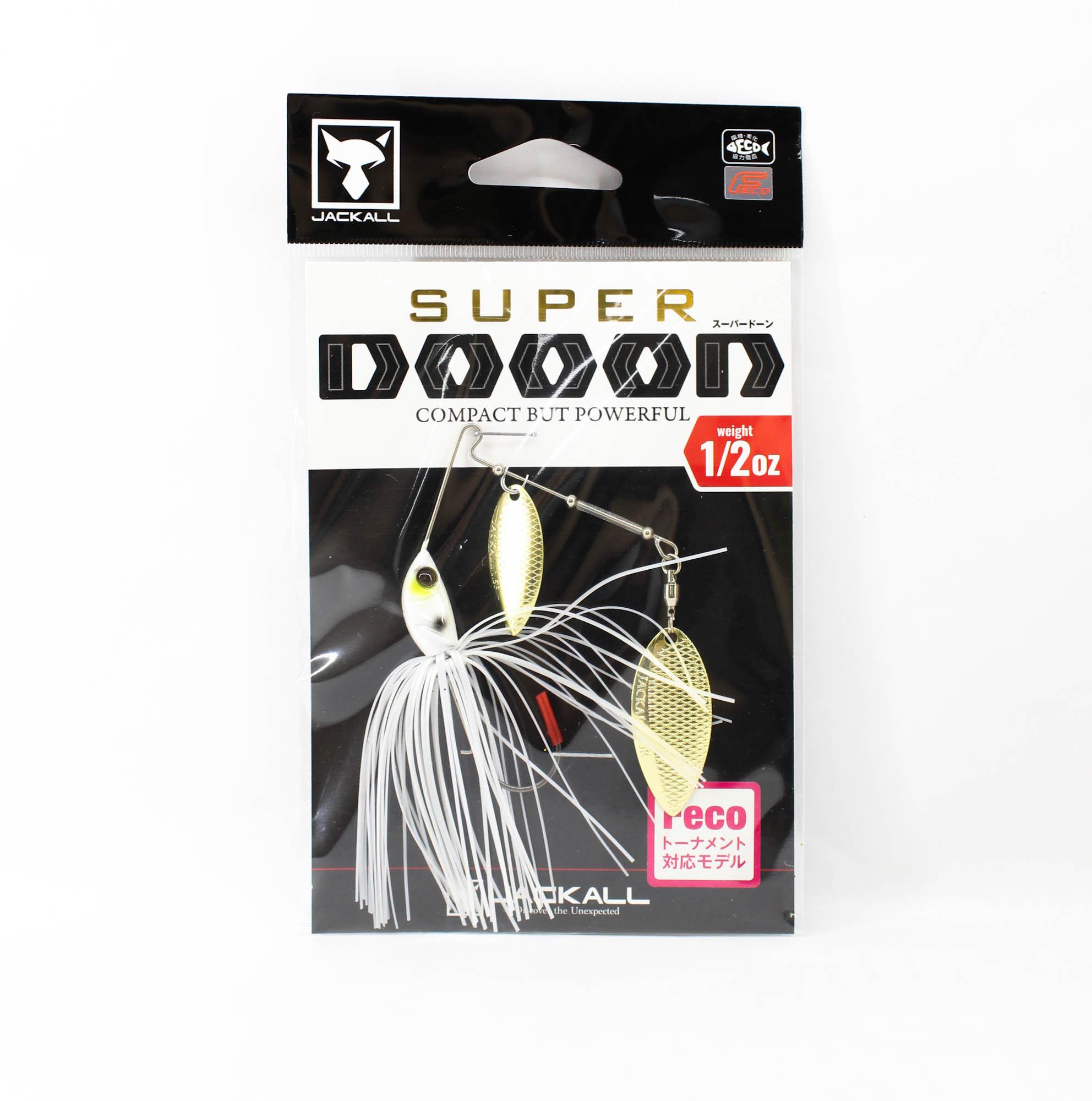 

Jackall Spinner Bait Lure Super Dooon 1/2 Oz TG Secret White (0710)