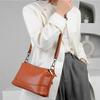 Fashion Women Genuine Leather Handbags Women's Bags Designer Female Shoulder Bags Luxury Brand Cowhide Ladies Messenger Bag