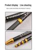 Compact Telescopic Carbon Fishing Rod - Ultra-light, Variable Length for Crucian Carp & Carp.