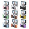 Thumb-Sized Flip Screen Mini Camera Tiny Retro Keychain Digital Camera with 1.47" LCD Screen Vintage
