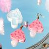 Mushroom Charm Silicone Mold Handmade Keychain Jewellery Making Pendant Tool DIY