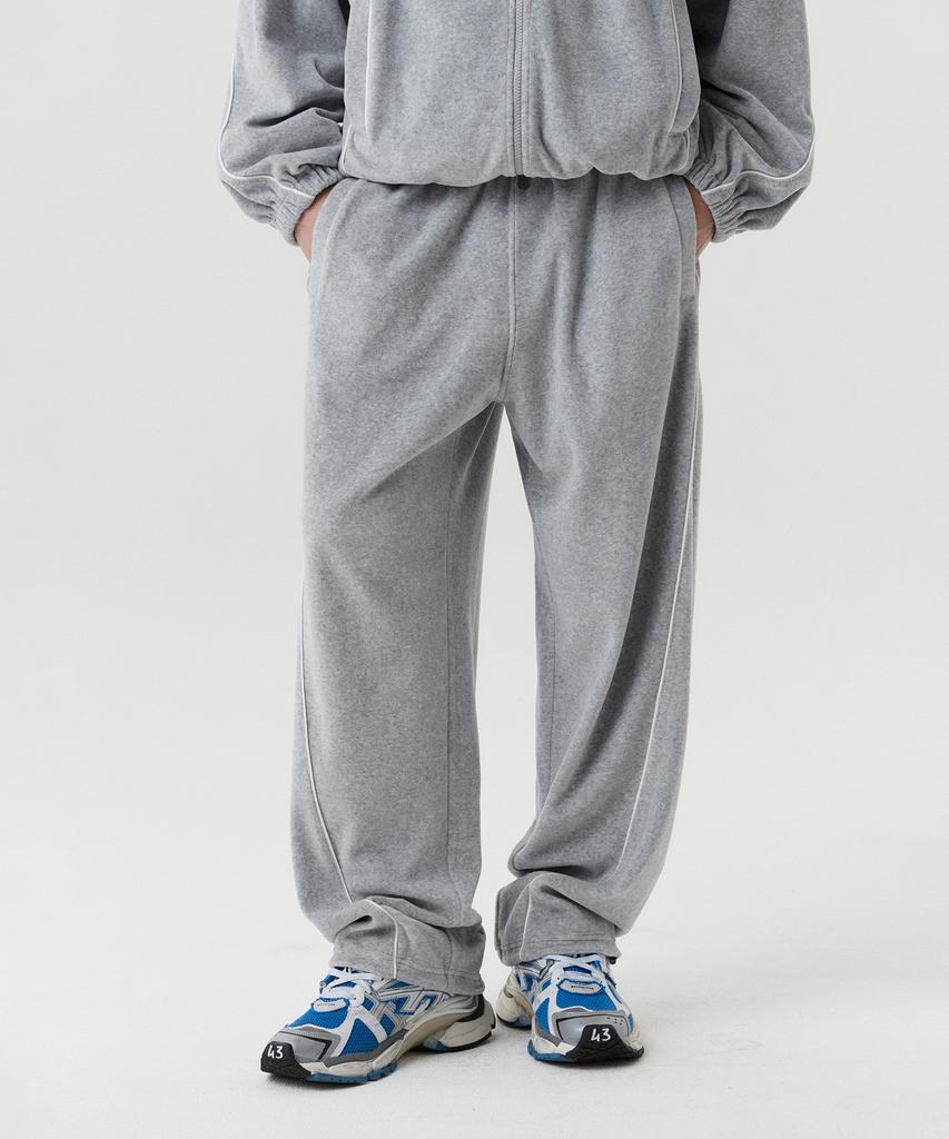 WMC Velvet Line Pants_Grey