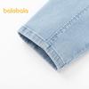 Balabala Girls' 2025 Spring Denim Long Pants