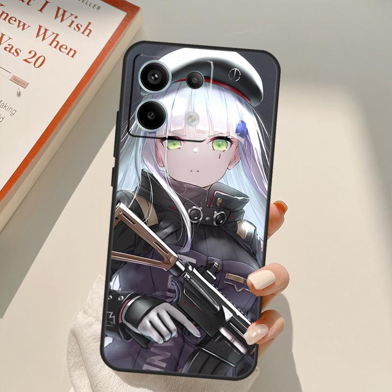 Girls Frontline Game Funda For Xiaomi Redmi Note 13 10 11 12 14 15 Pro Plus Case For Redmi 15 15C 13C 12C 10C 14C