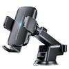 15w Qi Wireless Charging Car Phone Holder Automatic Alignment Blue Light Fast Car Charger For Mobilephone 360°adjustable