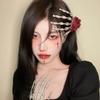Cool Girls Skeleton Hand Hairpin Trend Barrettes Fashion Hair Ornament Statement Headpiece Women Head Wrap for Ladies