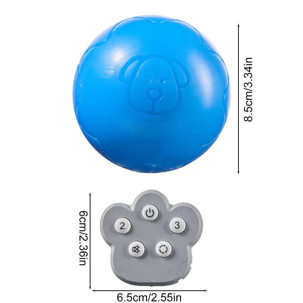 Interactive Dog Ball Electronic Dog Toy Rechargeable Automatic Dog Toy Bouncing Dog Toy Electric Dog Ball With Sounds And Lights